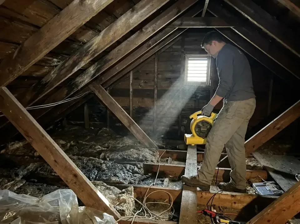 attic-water-damage-drying-proc-007 — frequently asked questions, Emergency Water Extraction & 24/7 Flood Response in Norco,…